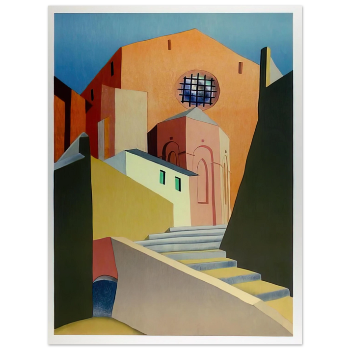 Clarence Holbrook Carter - Sienna - 1979  75x100 cm / 30x40inches Fine Art Poster
