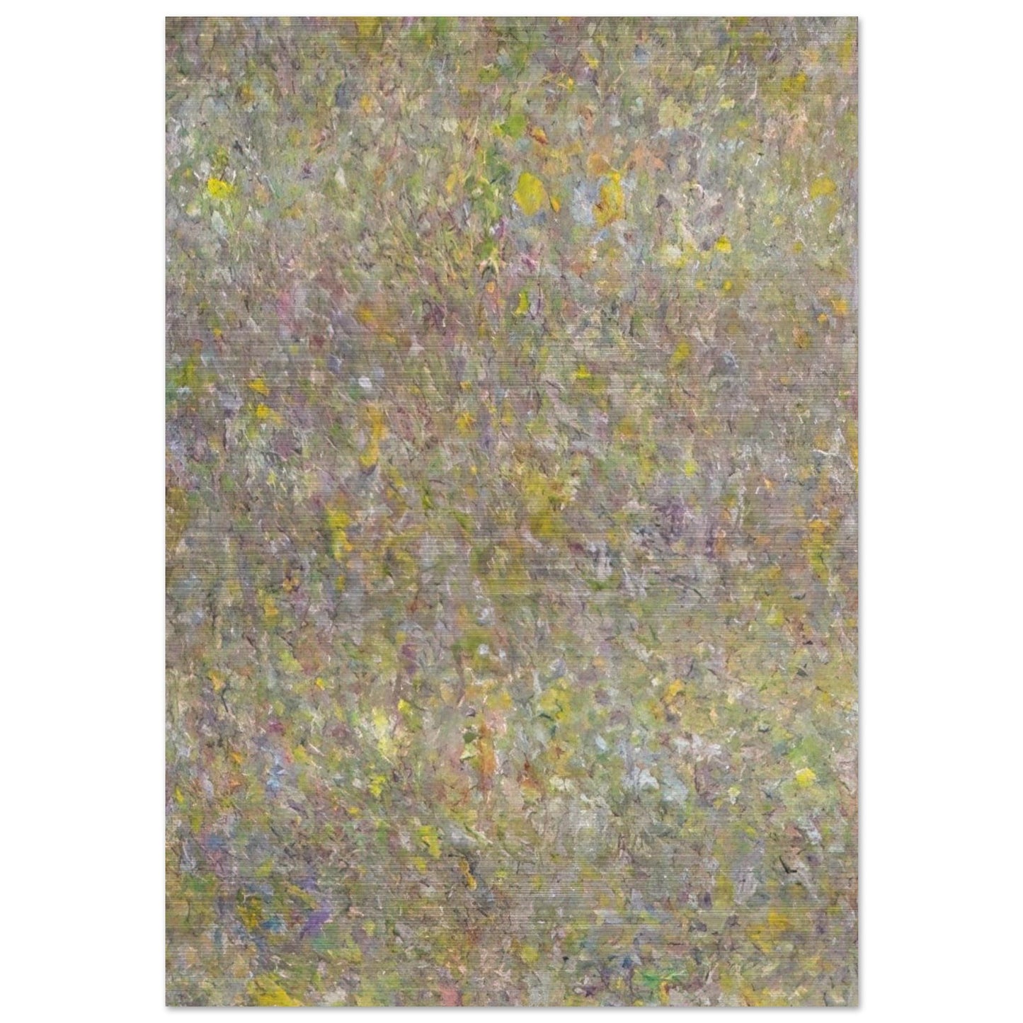 FLAG 1963 - Milton Resnick Brushed Aluminum Print - 70x100 cm / 28x40 inches | Milton Resnick Aluminum Print | Milton Resnick Prints