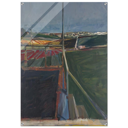 View from the Porch - Richard Diebenkorn Acrylic Print - 70x100 cm / 28x40″ inches | Richard Diebenkorn Wall Art | Richard Diebenkorn Prints