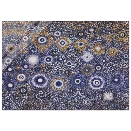 Night Landscape - 1971 - Richard Pousette-Dart Acrylic Print - 70x100 cm / 28x40″ inches | Richard Pousette-Dart Wall Art | Richard Pousette-Dart Prints