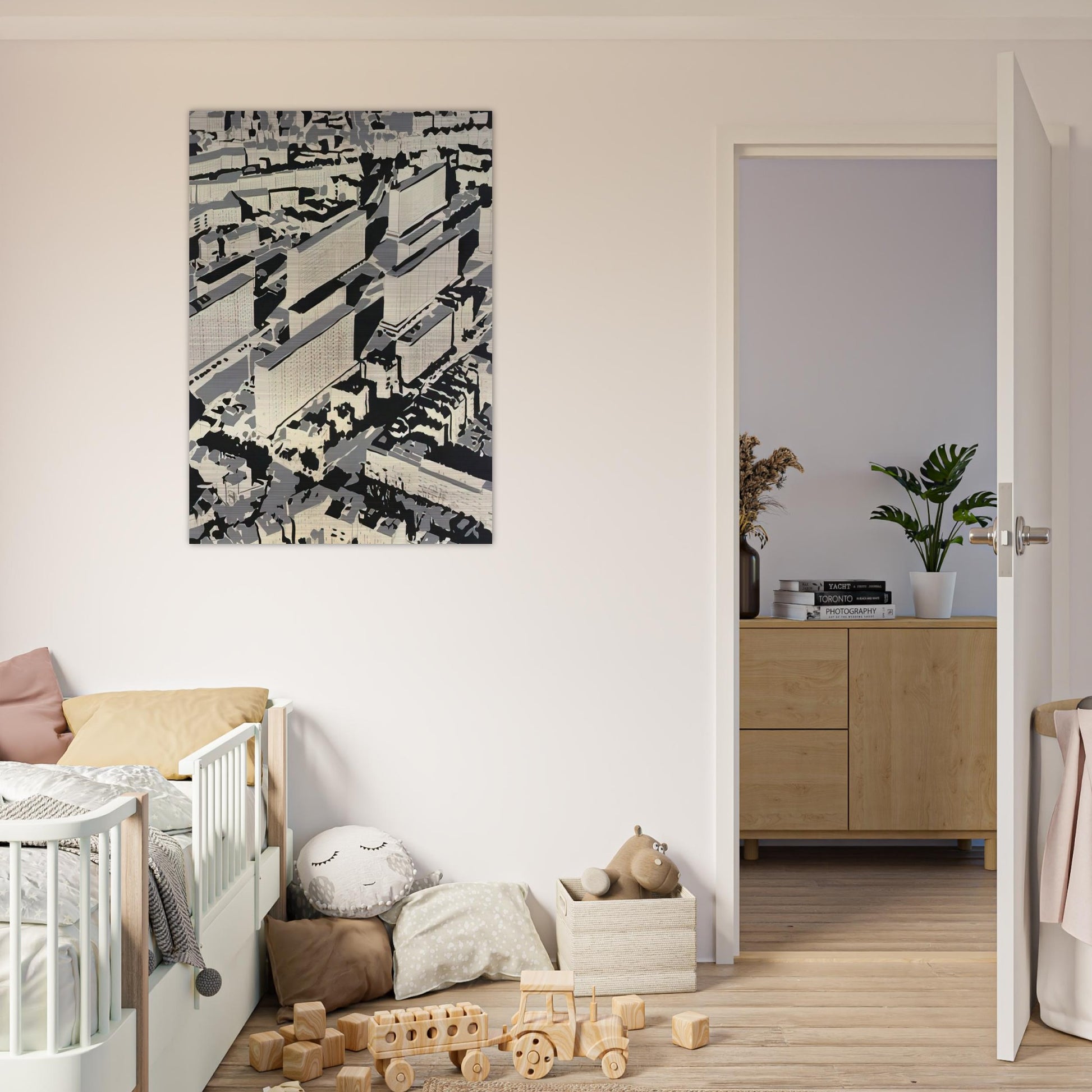 OWNSCAPE HA 1968 - Gerhard Richter Brushed Aluminum Print - 70x100 cm / 28x40 inches | Gerhard Richter Aluminum Print | Gerhard Richter Prints