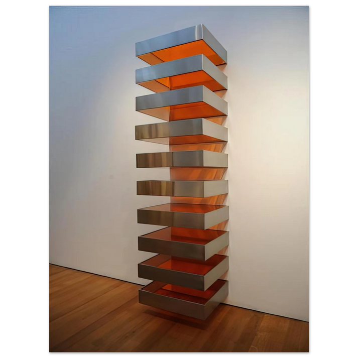 Donald Judd - Untitled DSS 120 - 1968  75x100 cm / 30x40inches Fine Art Poster