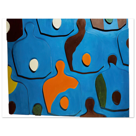 Jean Arp - Еgg Board  75x100 cm / 30x40inches Fine Art Poster