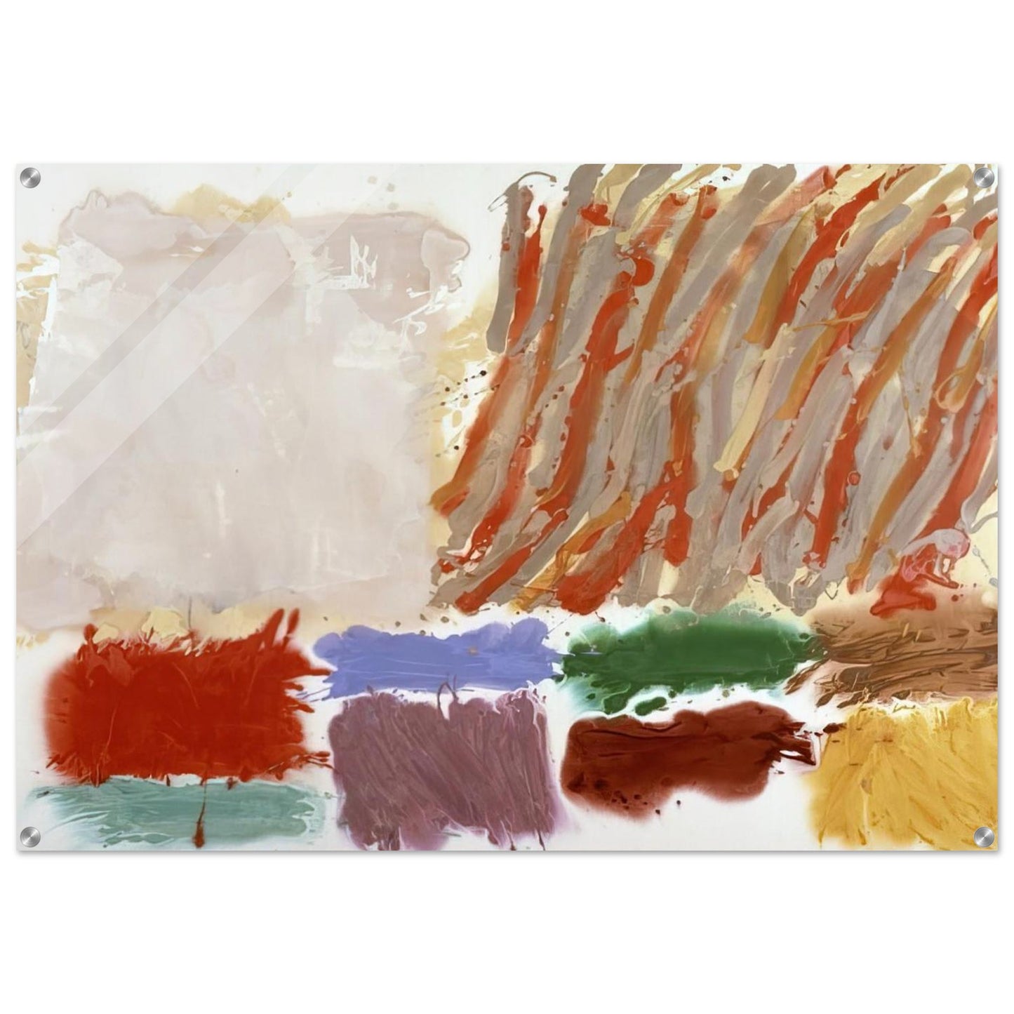 Orlando - 1980 - Albert Irvin Acrylic Print - 70x100 cm / 28x40″ inches