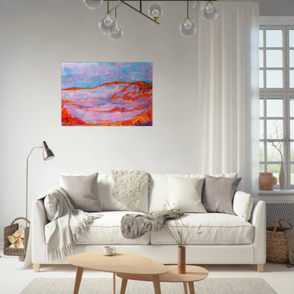 Dune IV - Piet Mondrian Brushed Aluminum Print - 70x100 cm / 28x40 inches | Piet Mondrian Aluminum Print | Piet Mondrian Prints