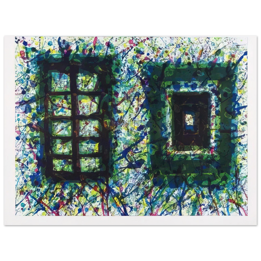 Sam Francis - Concert Hall Set III  SF-232   75x100 cm / 30x40inches Fine Art Poster