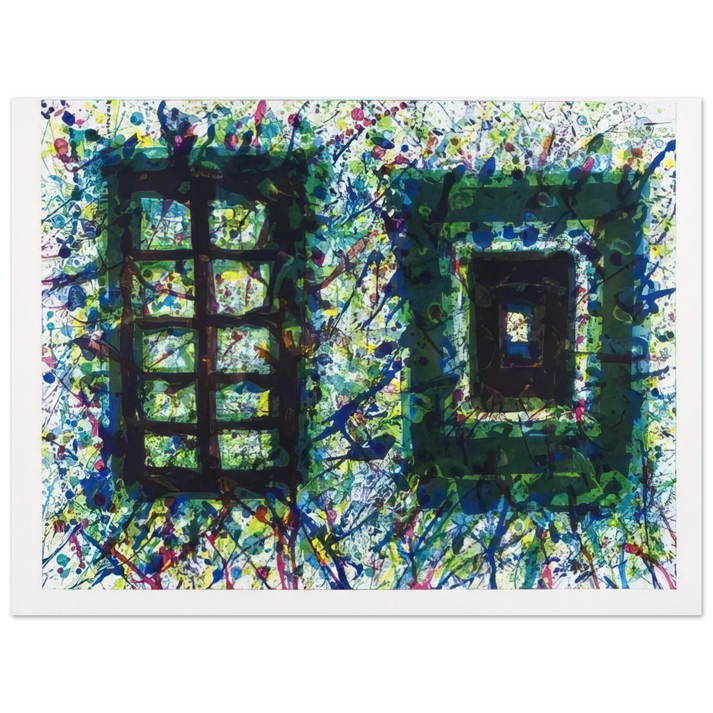 Sam Francis - Concert Hall Set III  SF-232   75x100 cm / 30x40inches Fine Art Poster