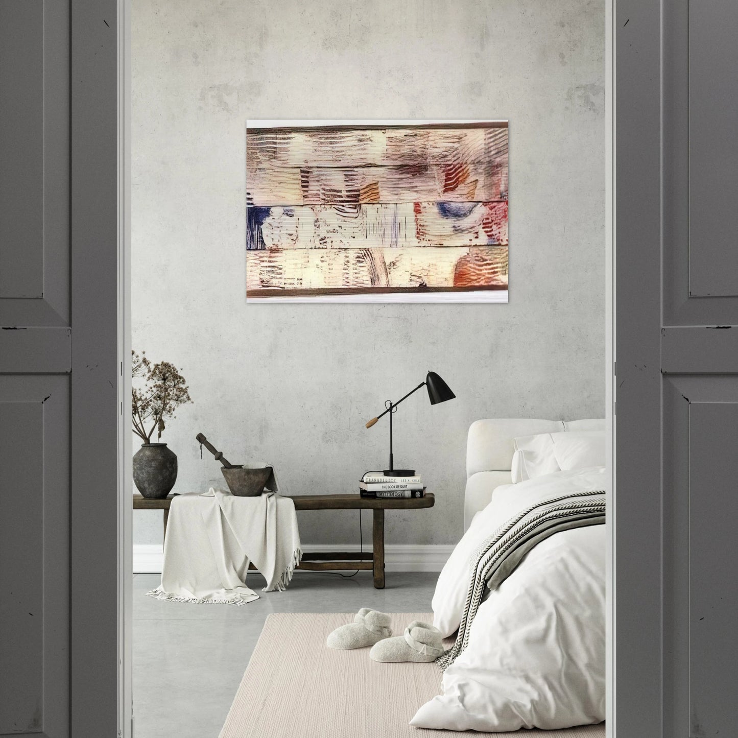 Water Surface - Sam Gilliam Brushed Aluminum Print - 70x100 cm / 28x40 inches | Sam Gilliam Aluminum Print | Sam Gilliam Prints