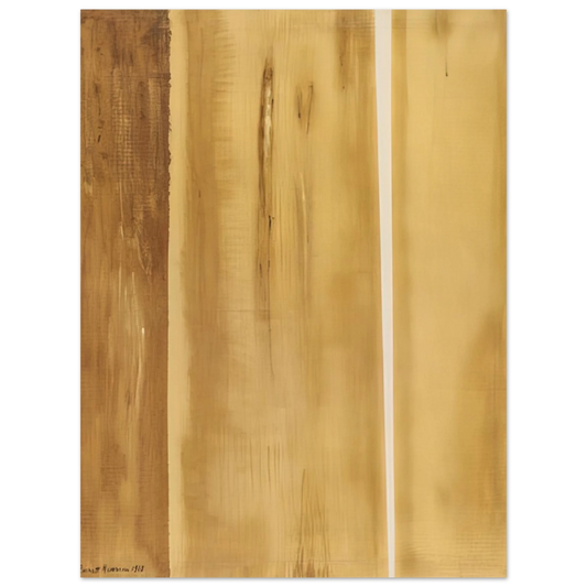Barnett Newman - Two Edges  75x100 cm / 30x40inches Fine Art Poster