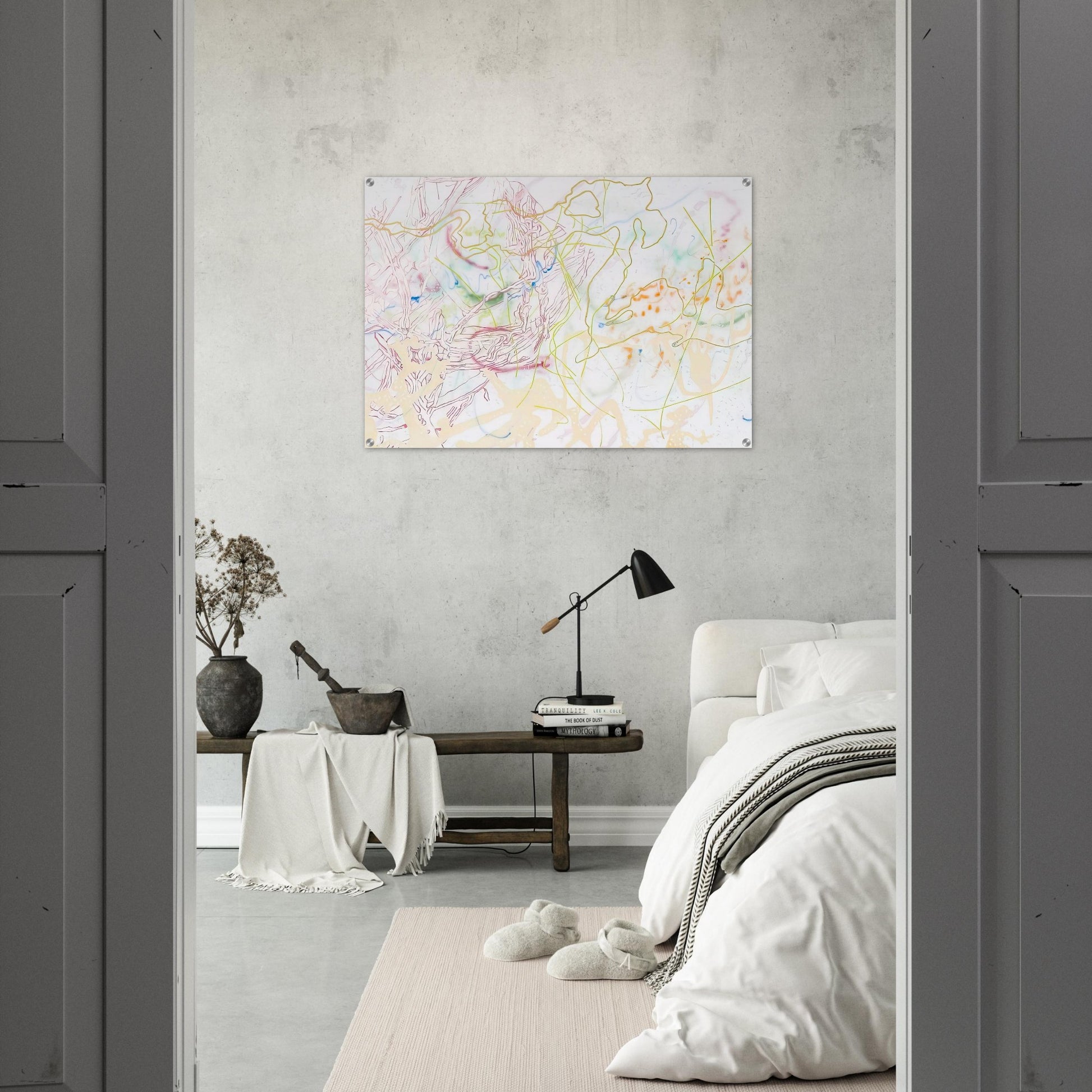 Polytropos - 1982 - Nancy Graves Acrylic Print - 70x100 cm / 28x40″ inches