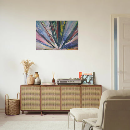 Stand - Sam Gilliam Brushed Aluminum Print - 70x100 cm / 28x40 inches | Sam Gilliam Aluminum Print | Sam Gilliam Prints