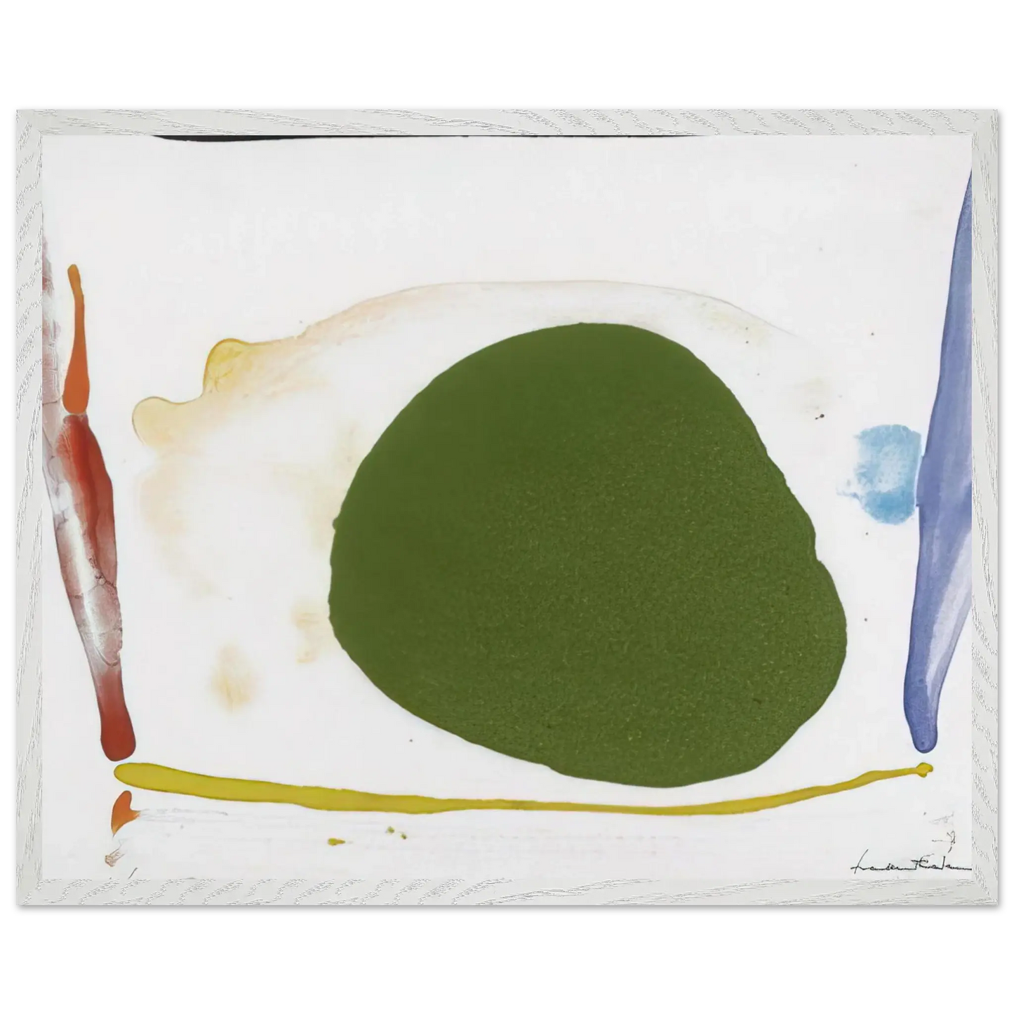 Helen Frankenthaler - Thanksgiving Day - 1973 Wall art - A1 (59.4 x 84.1  cm) - Fine Art Poster - -