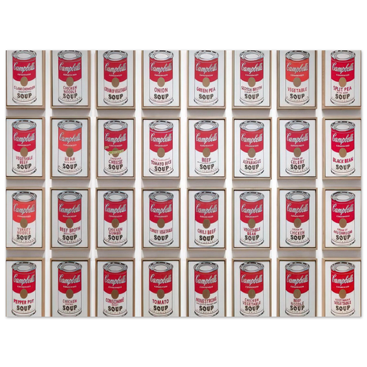 Andy Warhol - Campbell's Soup Cans Fine Art Poster