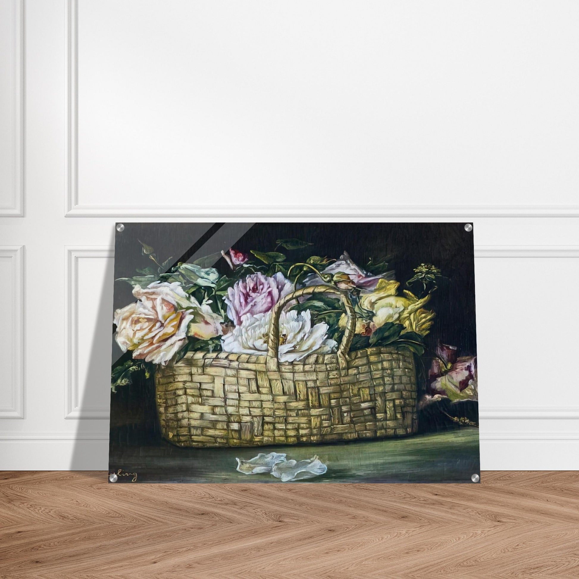 NOT IDENTIFIED 1 - Moise Kisling Acrylic Print - 70x100 cm / 28x40″ inches