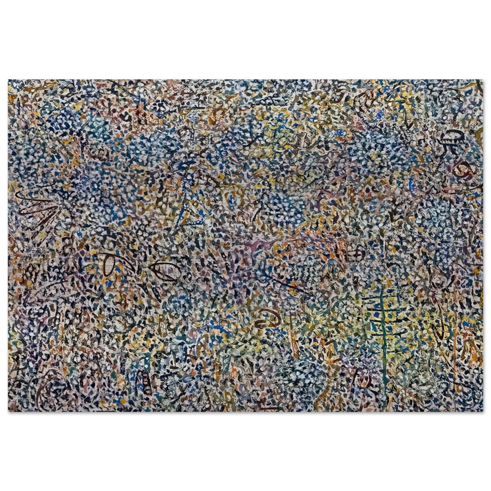 Presence Amaranth Garden - Richard Pousette-Dart Brushed Aluminum Print - 70x100 cm / 28x40 inches | Richard Pousette-Dart Aluminum Print | Richard Pousette-Dart Prints