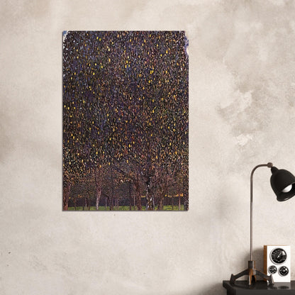 PEAR TREE 1903 - Gustav Klimt Brushed Aluminum Print - 70x100 cm / 28x40 inches | Gustav Klimt Aluminum Print | Gustav Klimt Prints