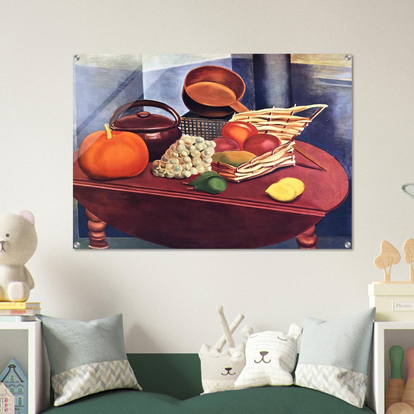 STILL LIFE - Moise Kisling Acrylic Print - 70x100 cm / 28x40″ inches | Moise Kisling Wall Art | Moise Kisling Prints