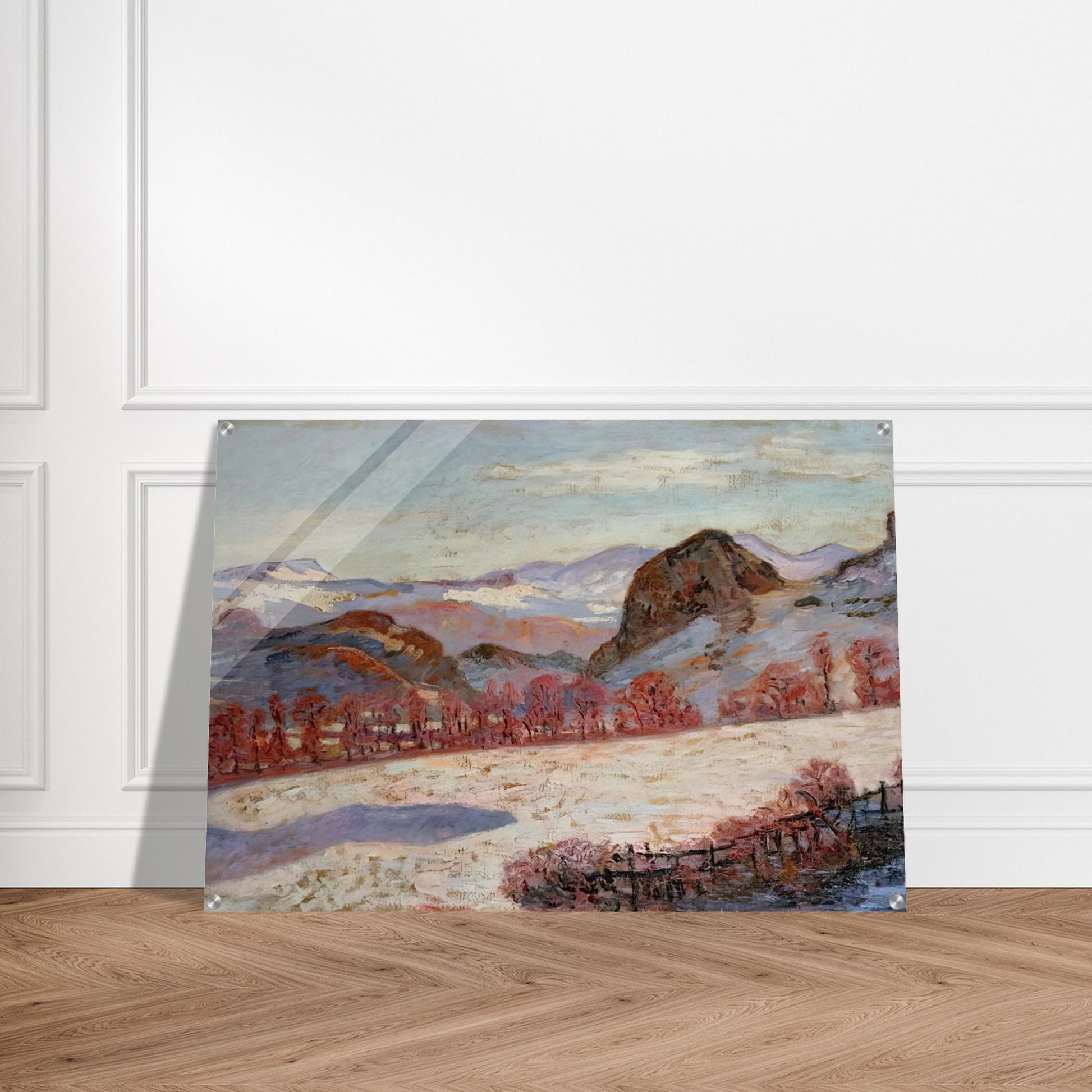 Saint-Sauves-d'Auvergne - 1900 France - Armand Guillaumin Acrylic Print - 70x100 cm / 28x40″ inches