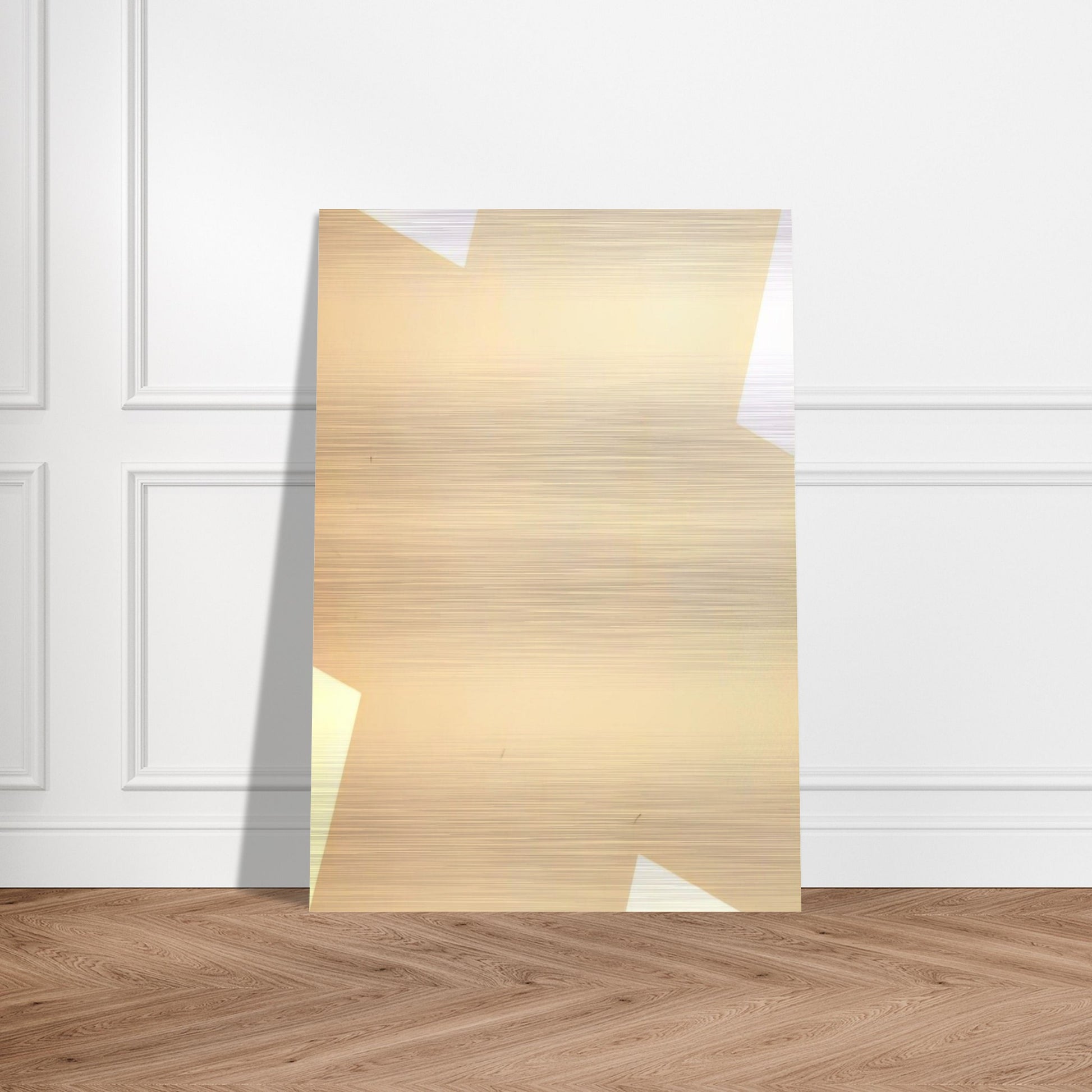 Crossroads Grey - 1978 - Leon Polk Smith Brushed Aluminum Print - 70x100 cm / 28x40 inches | Leon Polk Smith Aluminum Print | Leon Polk Smith Prints