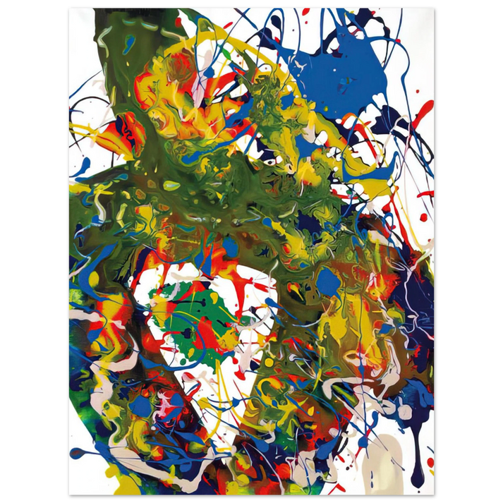 Sam Francis - Untitled  SFP94-65  SFF 1739   75x100 cm / 30x40inches Fine Art Poster