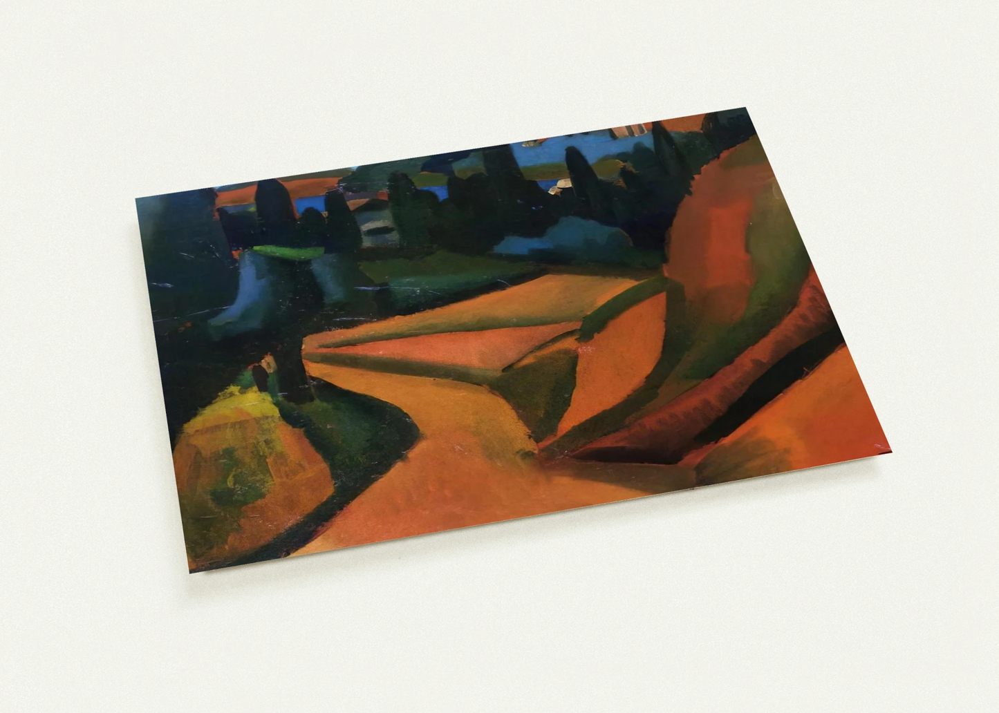 LANDSCAPE NEAR MARTIGUES 1908 By Andre Derain Pack of 10 Post Cards | Andre Derain Post Cards | A6 (10.5 x 14.8 cm) - 4.1 x 5.8 inches