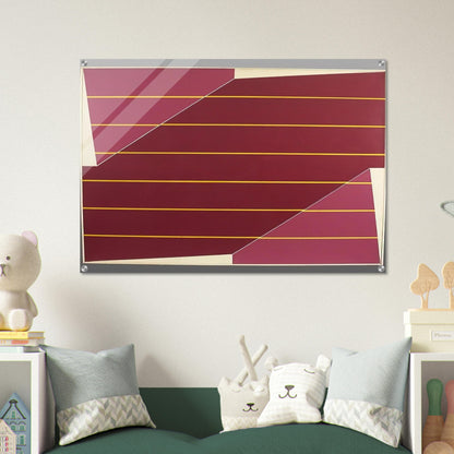 Line Rotation - 1964 - Larry Zox Acrylic Print - 70x100 cm / 28x40″ inches | Larry Zox Wall Art | Larry Zox Prints