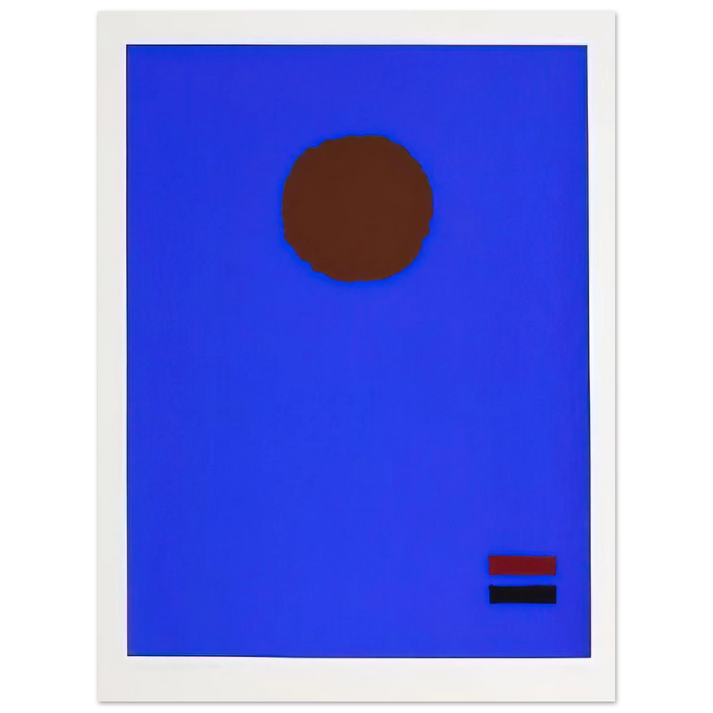 Adolph Gottlieb - Blue Night - 1970  75x100 cm / 30x40inches Fine Art Poster