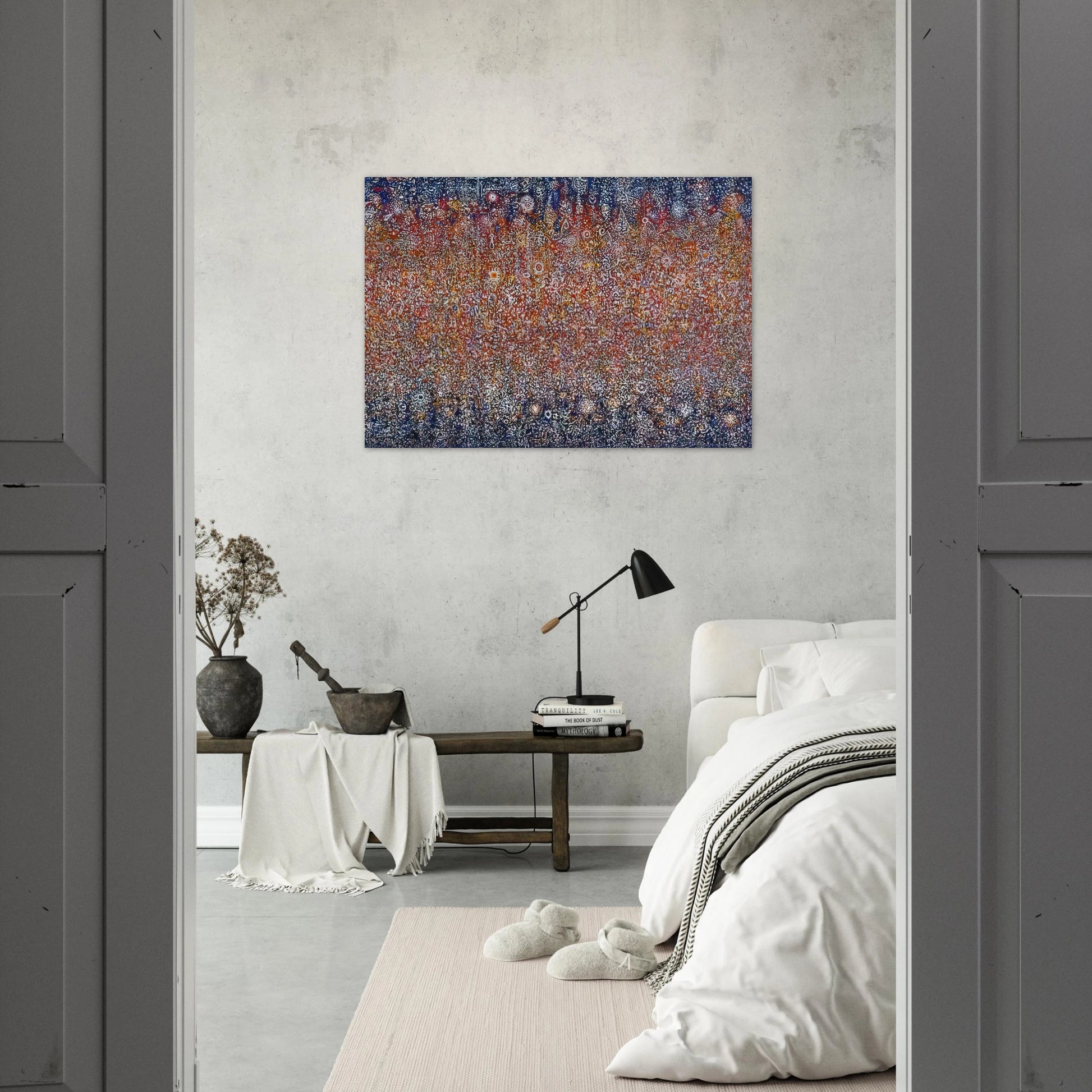 Celebration, Birth - 1976 - Richard Pousette-Dart Brushed Aluminum Print - 70x100 cm / 28x40 inches | Richard Pousette-Dart Aluminum Print | Richard Pousette-Dart Prints
