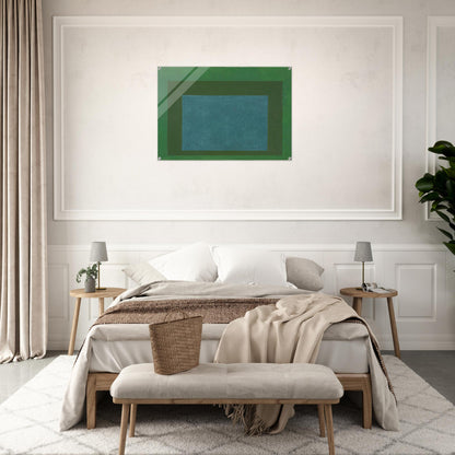 HOMAGE TO THE SQUARE 1963 - Josef Albers Acrylic Print - 70x100 cm / 28x40″ inches | Josef Albers Wall Art | Josef Albers Prints