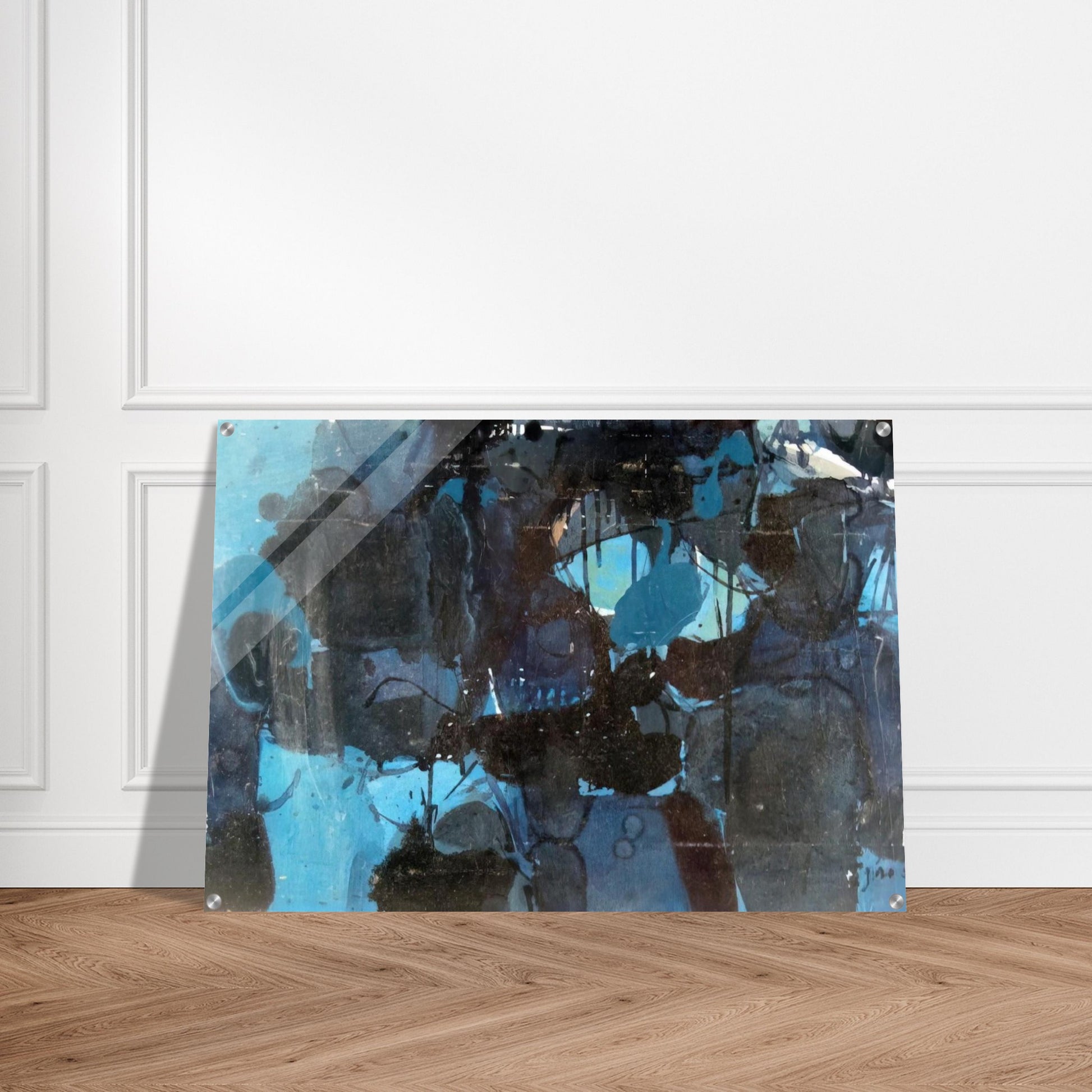 Untitled - 1950 - Jiro Yoshihara Acrylic Print - 70x100 cm / 28x40″ inches
