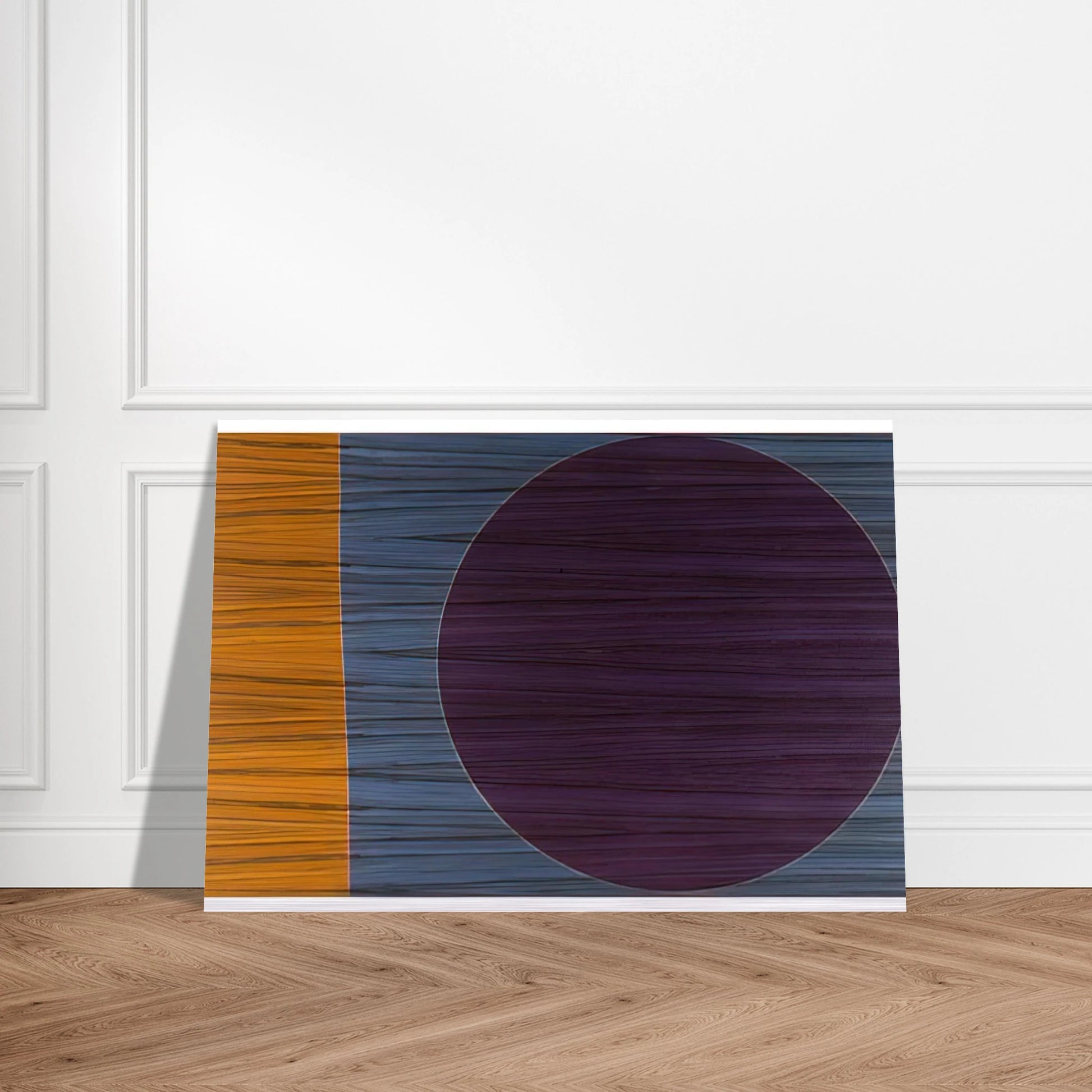 Rhinoceros 3 - Sam Gilliam Brushed Aluminum Print - 70x100 cm / 28x40 inches | Sam Gilliam Aluminum Print | Sam Gilliam Prints