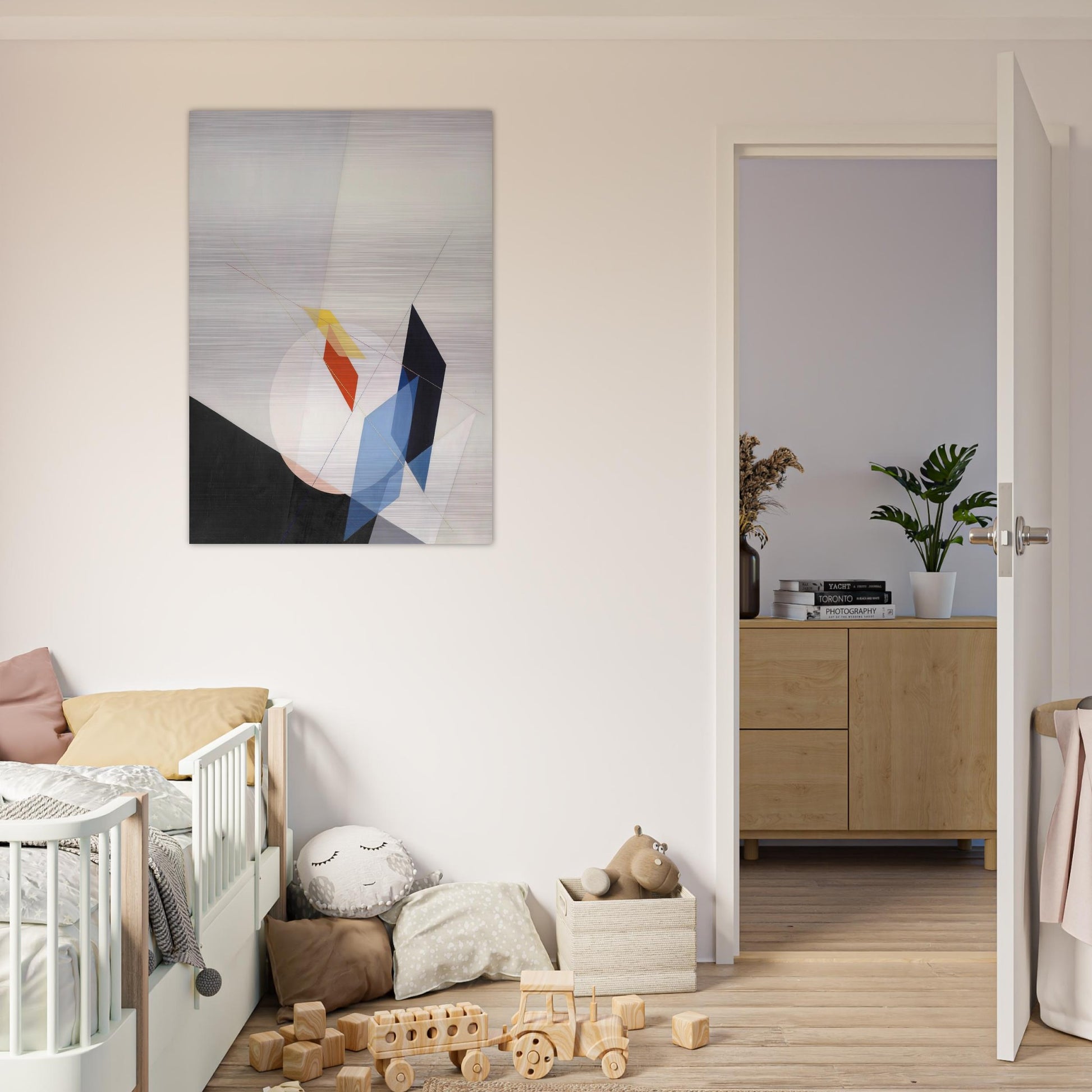 A 18 - Laszlo Moholy-Nagy Brushed Aluminum Print - 70x100 cm / 28x40 inches | Laszlo Moholy-Nagy Aluminum Print | Laszlo Moholy-Nagy Prints