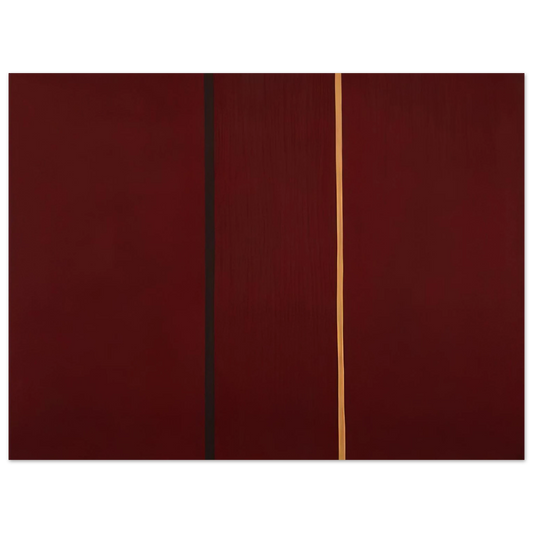 Barnett Newman - Covenant  75x100 cm / 30x40inches Fine Art Poster