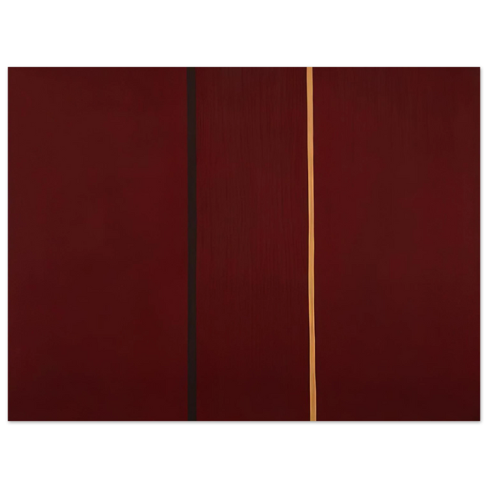 Barnett Newman - Covenant  75x100 cm / 30x40inches Fine Art Poster