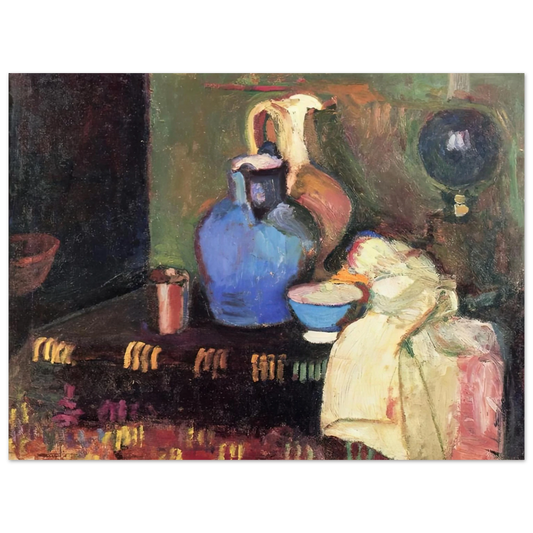 Henri Matisse - THE BLUE JUG 1899  75x100 cm / 30x40inches Fine Art Poster
