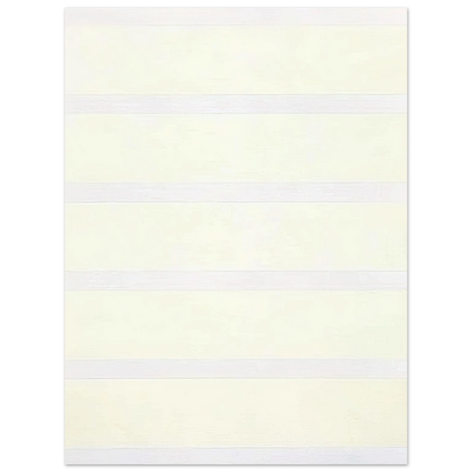 Agnes Martin - Untitled #15  Peace   75x100 cm / 30x40inches Fine Art Poster