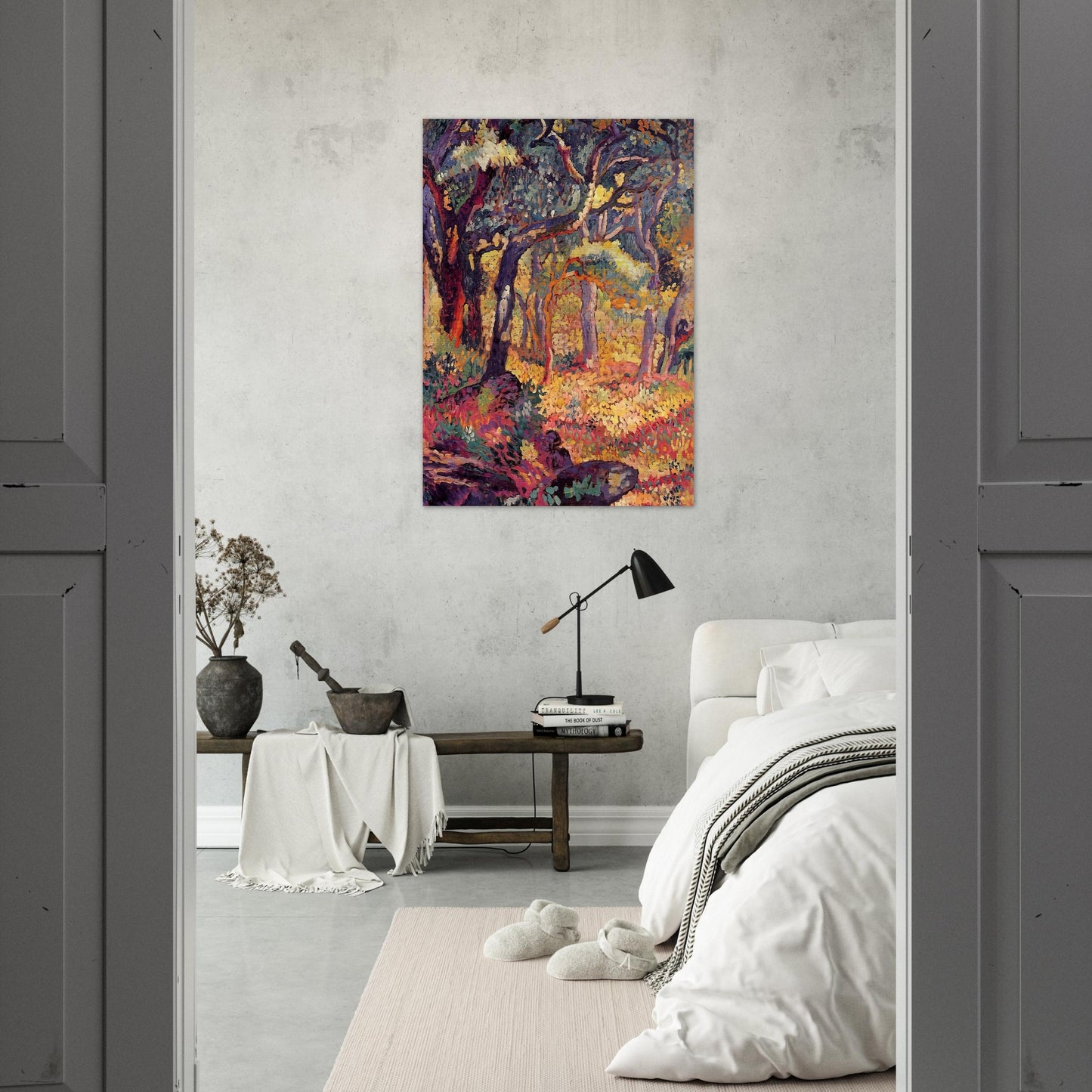 Study for The Clearing - Henri-Edmond Cross Brushed Aluminum Print - 70x100 cm / 28x40 inches | Henri-Edmond Cross Aluminum Print | Henri-Edmond Cross Prints