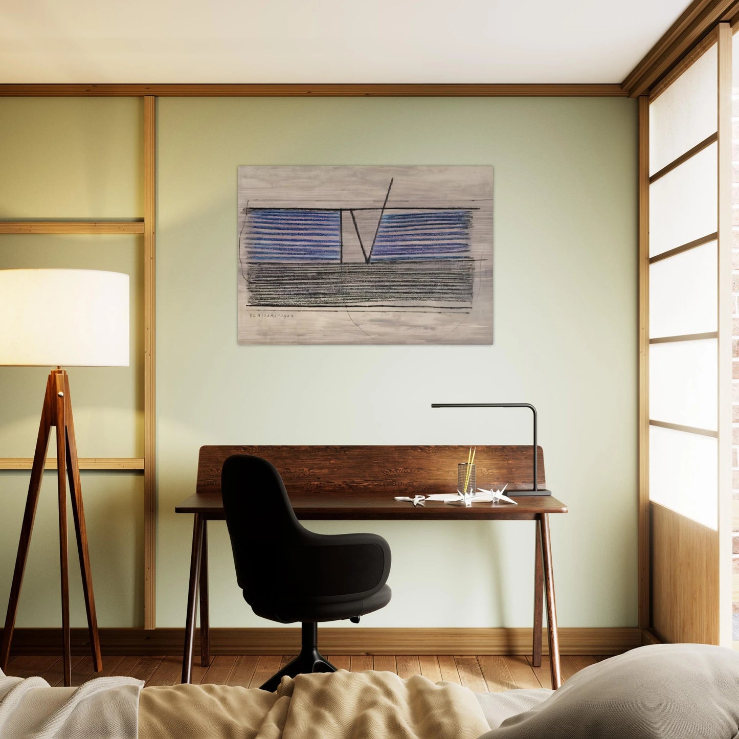 Untitled - 1964 - Bice Lazzari Brushed Aluminum Print - 70x100 cm / 28x40 inches | Bice Lazzari Aluminum Print | Bice Lazzari Prints