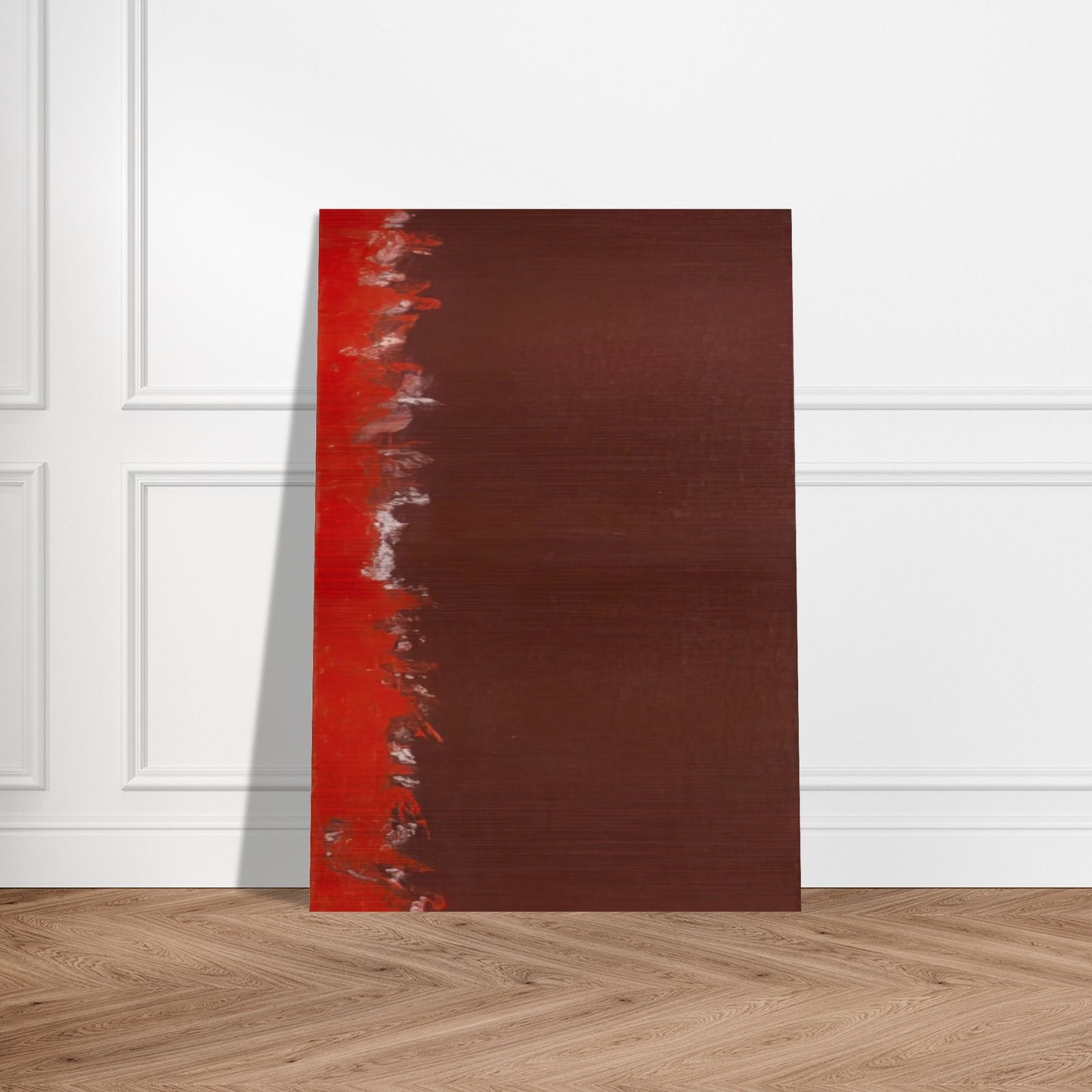 Untitled 3 - Barnett Newman Brushed Aluminum Print - 70x100 cm / 28x40 inches | Barnett Newman Aluminum Print | Barnett Newman Prints
