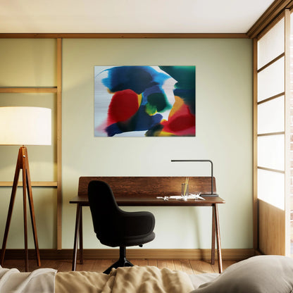 Phenomena Sherman Vortex - Paul Jenkins Brushed Aluminum Print - 70x100 cm / 28x40 inches | Paul Jenkins Aluminum Print | Paul Jenkins Prints