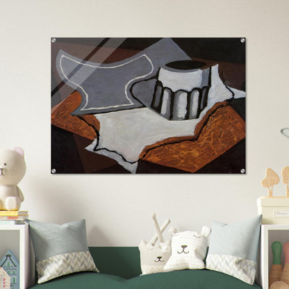 THE GOBLET 1927 - Juan Gris Acrylic Print - 70x100 cm / 28x40″ inches | Juan Gris Wall Art | Juan Gris Prints