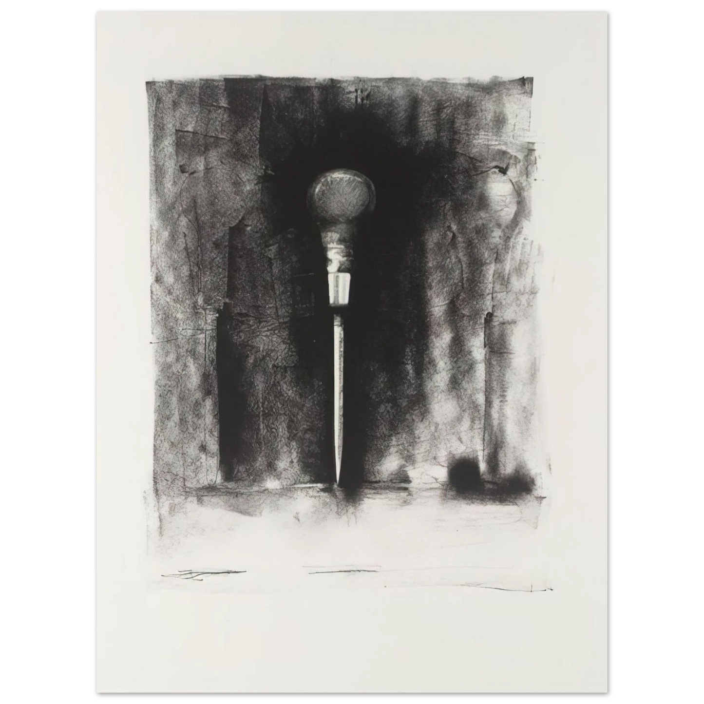 Jim Dine - UNTITLED FROM TEN WINTER TOOLS 1973 3  75x100 cm / 30x40inches Fine Art Poster