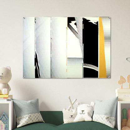 MIRROR SIX PANELS 1 1970 - Roy Lichtenstein Acrylic Print - 70x100 cm / 28x40″ inches | Roy Lichtenstein Wall Art | Roy Lichtenstein Prints