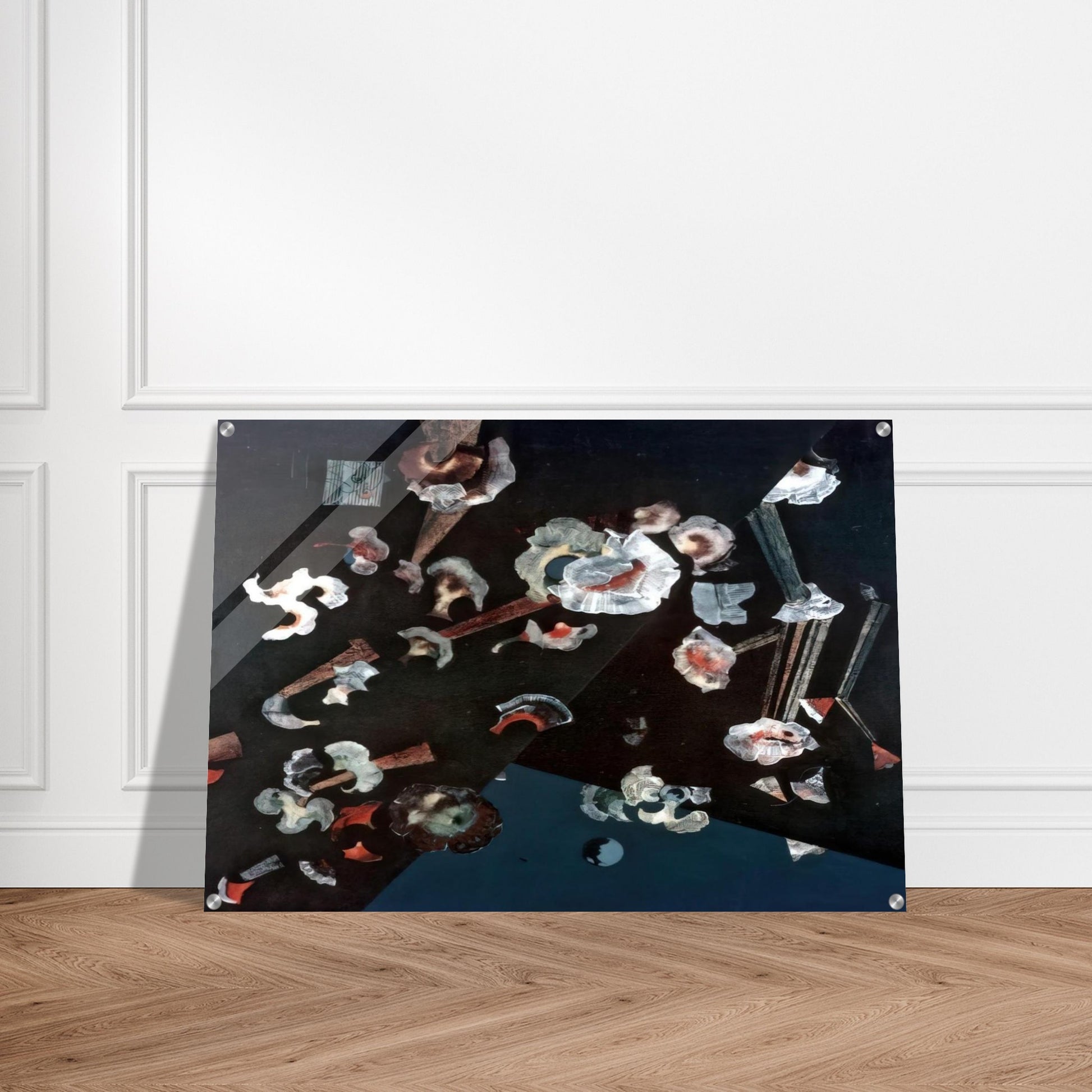 Flowers of seashells - Max Ernst Acrylic Print - 70x100 cm / 28x40″ inches