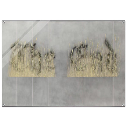 THE FINAL END 1992 - Edward Ruscha Acrylic Print - 70x100 cm / 28x40″ inches