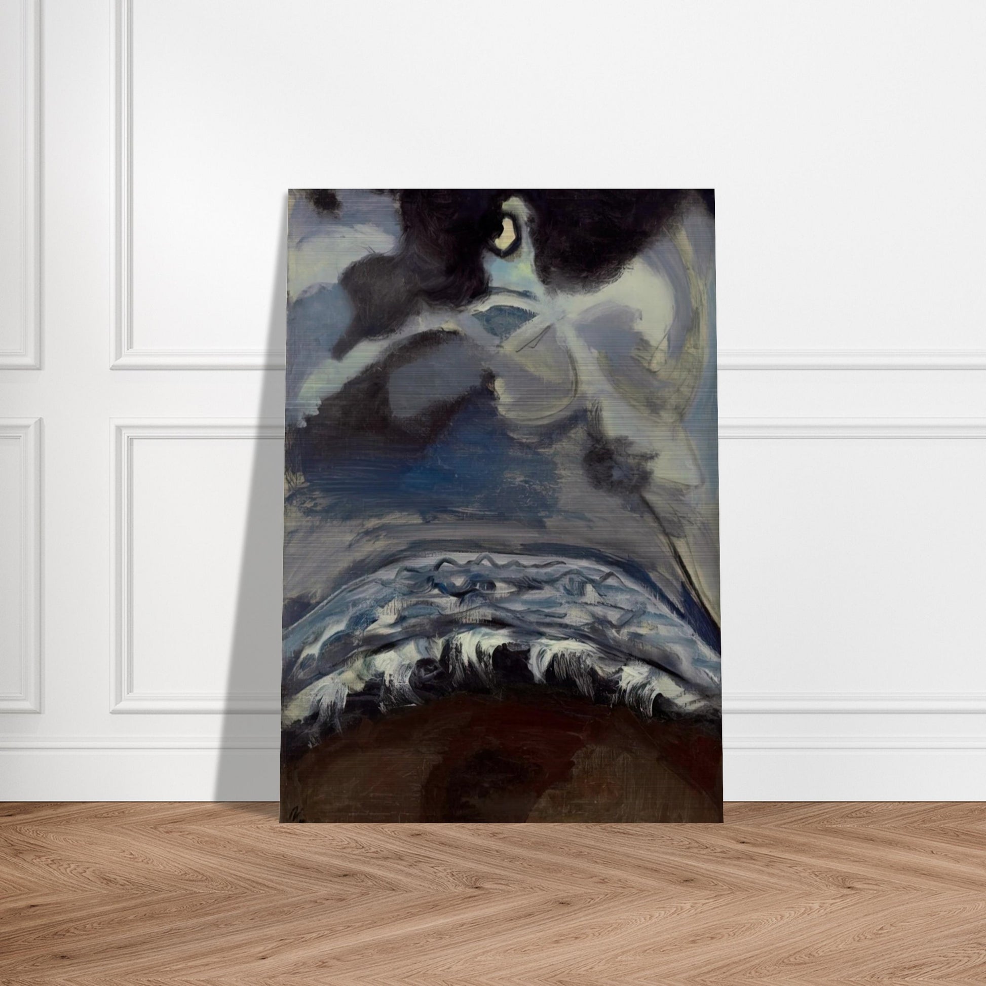 The Sea - Alice Neel Brushed Aluminum Print - 70x100 cm / 28x40 inches | Alice Neel Aluminum Print | Alice Neel Prints