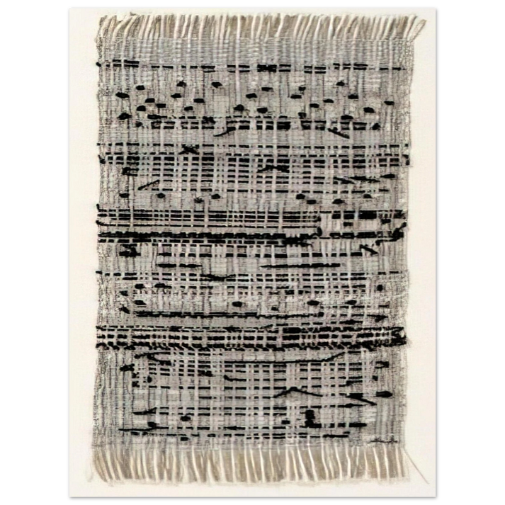 Anni Albers - HAIKU 1961  75x100 cm / 30x40inches Fine Art Poster
