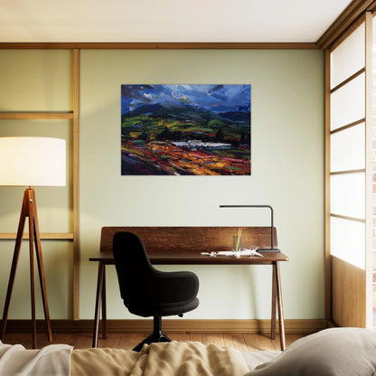 Untitled - Abstract Expressionism, Neo-Expressionism - Gebre Kristos Desta Brushed Aluminum Print - 70x100 cm / 28x40 inches | Gebre Kristos Desta Aluminum Print | Gebre Kristos Desta Prints
