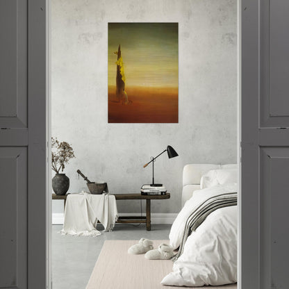 THE BIRTH OF LIQUID FEARS - Salvador Dali Brushed Aluminum Print - 70x100 cm / 28x40 inches | Salvador Dali Aluminum Print | Salvador Dali Prints