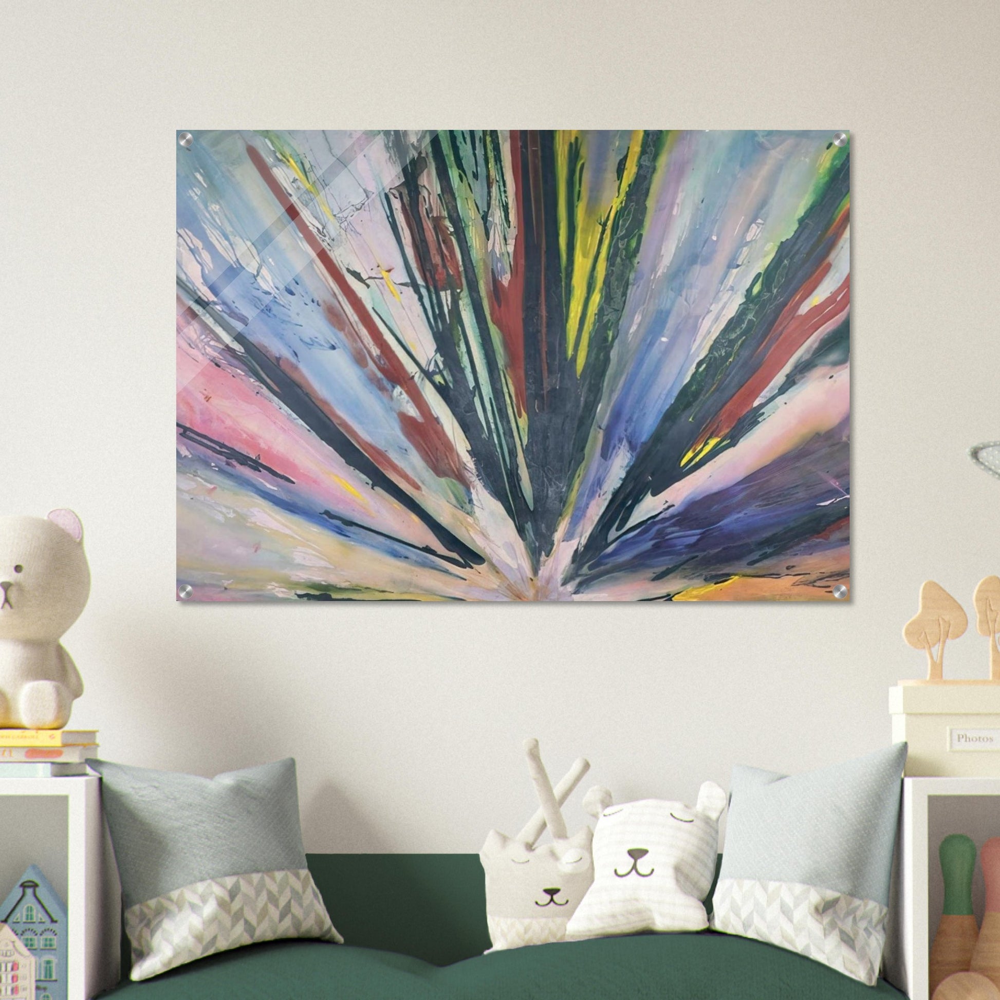 Stand - Sam Gilliam Acrylic Print - 70x100 cm / 28x40″ inches